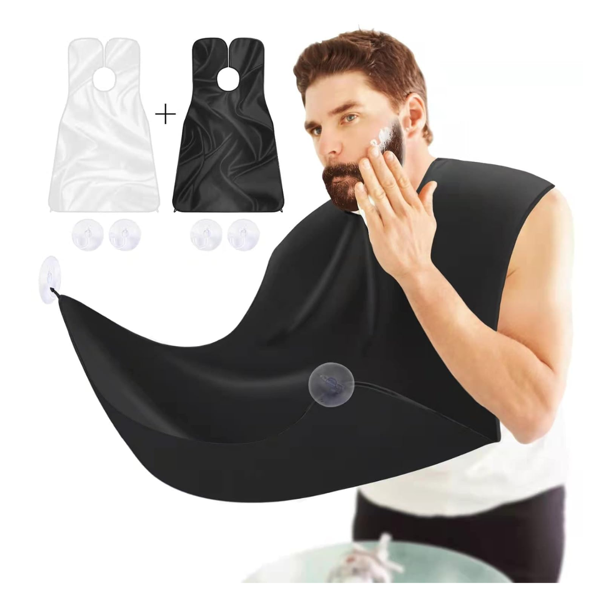 Miniatura 3 de Delantal babero para afeitar